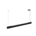 SLV Luminaire à suspension GLENOS® PRO IP20, noir gradable