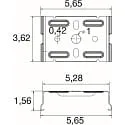 SLV Système d'éclairage en continu montage au plafond EASYLIGHT SCF M10 BK, noir