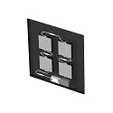 SLV Panneau à LED PAVANNO 625 UGR < 19, adapté aux postes de travail avec écran, 18W 2850lm 3000|4000K 45° CRI 80-89