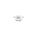 Plafonnier encastré DOWNLIGHT P 230 ON-OFF rigide, résistant aux chocs, multipower, câblé en continu IP54, blanche 