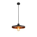 Luminaire à suspension LALU® SET PLATE 33 E27 IP20, noir gradable