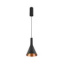Luminaire à suspension LALU® SET CONE 15 IP20, noir gradable