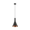 SLV pendant luminaire LALU® SET CONE 15 IP20, black dimmable