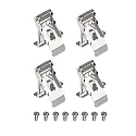 Support de montage PANEL P | PAVANNO, acier inoxydable