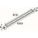 SLV ceiling luminaire BATTEN INDUSTRY C IP23, white 