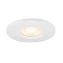 Plafonnier encastré UNIVERSAL DOWNLIGHT FIX avec couverture IP65, blanche gradable