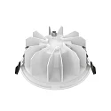 SLV Plafonnier encastré DOWNLIGHT P IP20/IP54, blanche