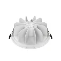 SLV Plafonnier encastré DOWNLIGHT P IP20/IP54, blanche gradable