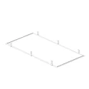 Cadre de montage PANEL P | PAVANNO, blanche