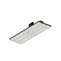 Luminaire triphasé TRACK PANEL IP20, noir 