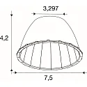SLV Réflecteur pour EASYLIGHT, argent