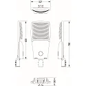 SLV Lampe à mât STREET A MAXI IP66, gris 