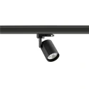 Projecteur triphasé BIMA 2.0 3PH SINGLE QPAR51 à 1 flamme, à cardan, avec douille GU10 IP20, noir