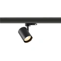 Projecteur triphasé BIMA 2.0 3PH SINGLE QPAR51 à 1 flamme, à cardan, avec douille GU10 IP20, noir