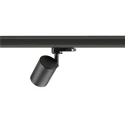 Projecteur triphasé BIMA 2.0 3PH SINGLE QPAR51 à 1 flamme, à cardan, avec douille GU10 IP20, noir