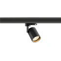 Projecteur triphasé BIMA 2.0 3PH SINGLE QPAR51 à 1 flamme, à cardan, avec douille GU10 IP20, noir