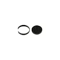 Filtre en nid d'abeille GRIP! S, noir