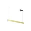 SLV Luminaire à suspension LINIUS 120 PD PHASE ROSETTE avec baldaquin IP20, laiton gradable