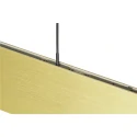 SLV Luminaire à suspension LINIUS 120 PD PHASE ROSETTE avec baldaquin IP20, laiton gradable