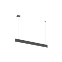 SLV Luminaire à suspension LINIUS 120 PD PHASE RECESSED version pour montage encastré IP20, noir gradable