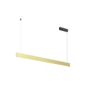 SLV Luminaire à suspension LINIUS 150 PD PHASE ROSETTE avec baldaquin IP20, laiton gradable