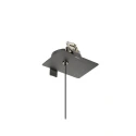 SLV Luminaire à suspension LINIUS 120 PD DALI RECESSED version pour montage encastré, contrôlable par DALI IP20, noir gradable