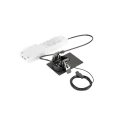 SLV Luminaire à suspension LINIUS 120 PD DALI RECESSED version pour montage encastré, contrôlable par DALI IP20, noir gradable