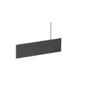 Luminaire à suspension LINIUS 150 PD DALI RECESSED version pour montage encastré, contrôlable par DALI IP20, laiton gradable