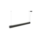 SLV Luminaire à suspension GLENOS® 2.0 PD 120CM contrôlable par DALI, UGR < 19 IP20, noir gradable