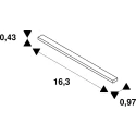 SLV Connecteur LEDSTRIP SMD S 8MM avec possibilité d'alimentation