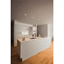 SLV VERLUX, Recessed luminaire, LED, 3000K, matt white, 8,5x8,5 cm, 10W