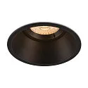 Lumière encastrée HORN-O GU10 GU10 IP21, noir 