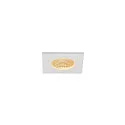 Plafonnier encastré PATTA-I SQUARE angulaire, rigide IP65 / IP20, blanche gradable