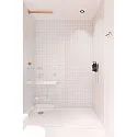 SLV Plafonnier encastré PATTA-F ROUND rond, rigide, reculer IP65 / IP20, noir gradable