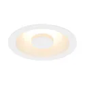 SLV Plafonnier encastré OCCULDAS 14 rond, indirect IP20, blanche gradable