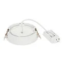 SLV Plafonnier encastré OCCULDAS 14 rond, indirect IP20, blanche gradable