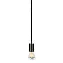 SLV Luminaire à suspension FITU PD avec câble ouvert E27, noir  gradable