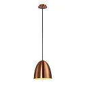 Luminaire à suspension PARA CONE 20 rond E27 IP20, cuivre, satiné gradable
