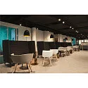 SLV Pendant luminaire PARA CONE 30, round, E27, max. 60W, black/gold