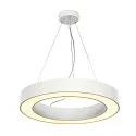 Luminaire à suspension MEDO® RING 60 1-10V forme de l'anneau IP20, blanche gradable