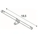 SLV Support COSMIC QR-C51 pivotant, lot de 2, noir 