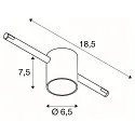 SLV Lampe à corde COMET QR-C51 GU5.3, noir  gradable