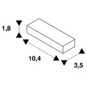 SLV Feed-In 2 / Earth right, white