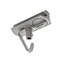 SLV Adaptateur monophasé électrique Gris argent
