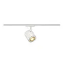 1-Projecteur monophasé ENOLA C adaptateur monophasé inclus IP20, blanche 