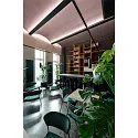 1-HV-phase-track pendant luminaire ENOLA B, GU10 QPAR51 max. 50W, incl. Adaptor, black