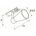 1-Projecteur monophasé AVO adaptateur monophasé inclus GU10
