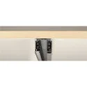 Eutrac Rail triphasé pour montage en surface EUTRAC 1M SURFACE, argent, anodisé