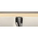 Eutrac Rail triphasé pour montage en surface EUTRAC 1M SURFACE, argent, anodisé