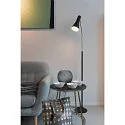 Lampadaire PHELIA E27, noir 